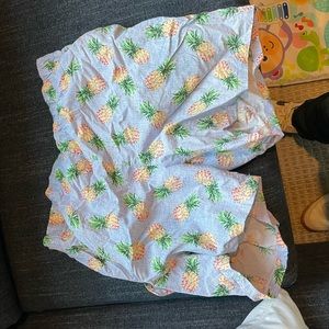 Pineapple Mens Sim Trunks